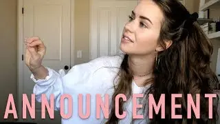 I'VE GOT AN ANNOUNCEMENT TO MAKE