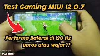Test Gaming di MIUI 12.0.7 Poco X3 NFC Performa Baterai di 120Hz dan Sinyal 4G 📶 Apakah Stabil??