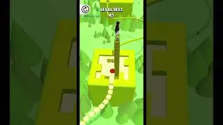 Gameplay top mobile games Relaxing n satisfying game iOS/ANDROID Stacky Dash  #shorts Level 1832