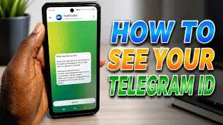 How To See Your Telegram ID | Find Telegram User ID Easily