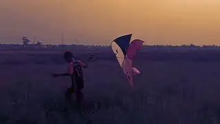 cinematic lah ya.., main layangan.