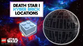 How To Unlock ALL KYBER BRICKS on Death Star I Capitol Ship and COMMANDER JIR