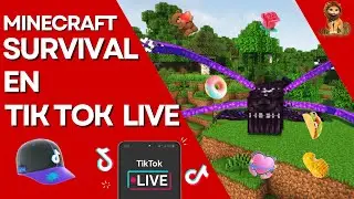 🔥Haci se hace un Survival en  Minecraft [ Streaming con donaciones ] Tik Tok Live💰 2024