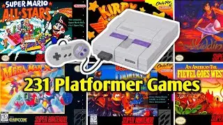 Best 231 Platformer Games for SNES