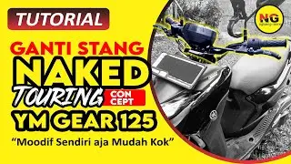 Yamaha Gear 125 stang naked