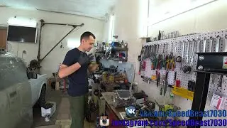 Сборка четырёхступенчатой КПП ВАЗ классика - Часть 1...