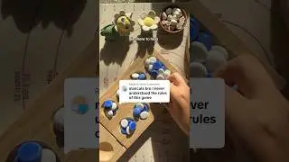 super quick How to play BASE mancala!! let me know if yall want capture and avalance too 🤠 #mancala