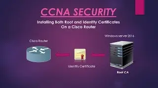 5. Installing Both Root and Identity Certificates On Cisco Router (Arabic)