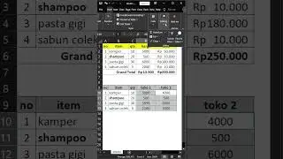 Tutorial Excel - Mencari Perbedaan Antara Dua Baris di Excel