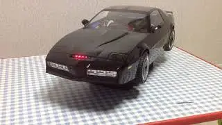 Aoshima 1:10 KITT RC body & wheels + Tamiya TB EVO6 black ver.