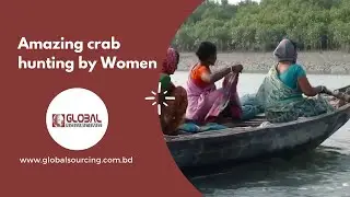 Amazing crab hunting by Women | Global Sourcing | Exporter | Crab | Women | Bangladesh |