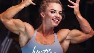 Eleonora Dobrinina fbb Ifbb pro shredded women vladislava galagan she bicep curls 2023