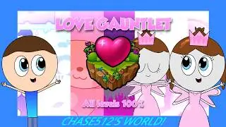 LOVE GAUNTLET (All levels 100% gameplay) [Geometry Dash 2.2]