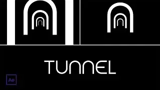 Animate a Creative Tunnel Logo In After Effects