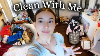 Aesthetic Cleaning my Room Vlog | cleaning motivation, decluttering, organizing, timelapse