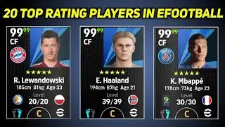 Top Rated Players In eFootball 2022