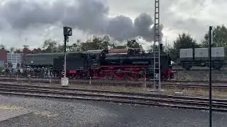 Eisenbahnmuseum Bochum Herbstfest 2024 P8 fährt an