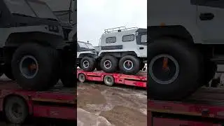 вездеходы на погрузке off road