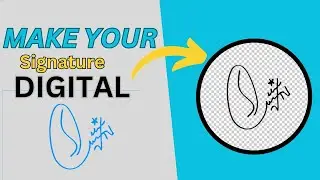 Make Your Signature Digital with Photoshop | Transparent Signature in Photoshop