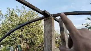 этап 2 ремонта теплицы.2024