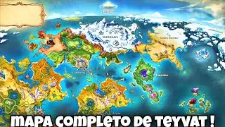 Full map of Teyvat reveals expansion in Mondstadt and more.