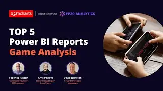 Top 5 Game Analysis Reports in Power BI | FP20 Analytics Federico Pastor and ZoomCharts | Webinar