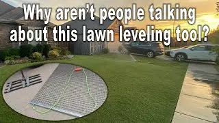 No one is talking about this lawn leveling tool! They're fighting about leveling rakes instead.