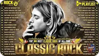 Best Classic Rock Hits 70s 80s 90s Collection 🔥 Led Zeppelin, AC/DC, Nirvana, Def Leppard, U2