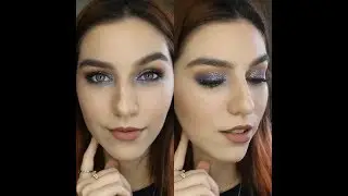 Chat with me while I put makeup on | Night sky makeup look
