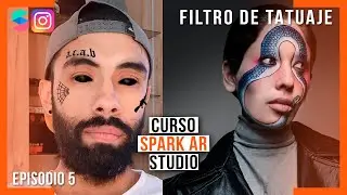 💎Create your own TATTOO FILTER for INSTAGRAM 🔥 | SPARK AR STUDIO COURSE