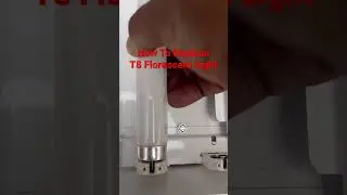 How To Replace T8 Fluorescent Light Bulbs 4 ft.
