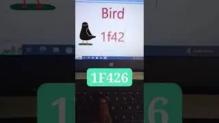 MS Word Bird Symbol Code / Shortcut | MS Word Bird code