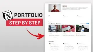 How to Create a Portfolio in Notion | Step by Step for Beginners (+Free Template)