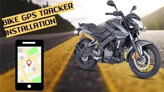 Bike GPS tracker Installation (Location Tracker)