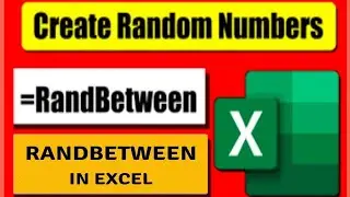RANDBETWEEN FORMULA I CREATE RANDOM NUMBERS