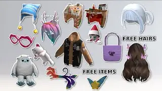 GET NEW ROBLOX FREE ITEMS & ROBLOX FREE HAIRS 🤩🥰