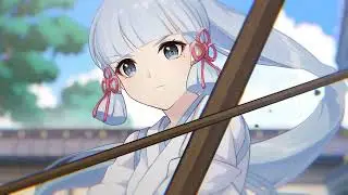 Genshin Impact: Tsubaki in Thawing Snow Short Trailer (in 4K)