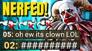 NERFED Clown Makes Survivors Quit Instantly On The PTB | Dead By Daylight