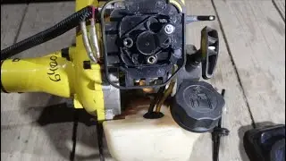 Триммер бензиновый HUTER GGT-800T. Не совсем ремонт, скорее обслуживание.