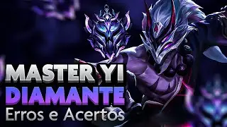 UMA RANKED DE MASTER YI NO DIAMANTE 💎