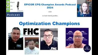 Epicor CPQ Optimization Champion Award (Part 3 of 3)