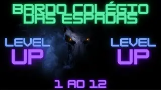 Baldur's Gate 3 - Bardo Colégio das Espadas Level 1 ao 12