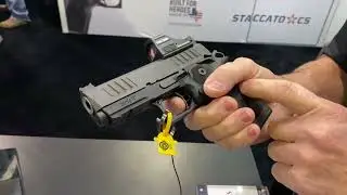 Staccato CS High-Capacity Compact 9mm 1911 Carry Pistol Shown by Todd Jarrett!