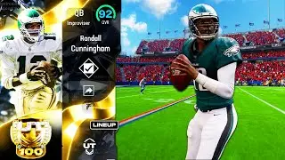 Randall Cunningham is the BEST QB in Madden 25!