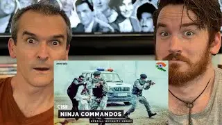 CISF Ninja Commandos Special Security Group in Action REACTION!!