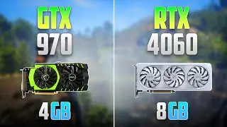 RTX 4060 vs GTX 970 - How BIG is the Difference?