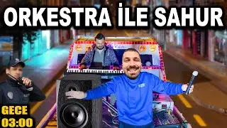 Ramazanda Orkestra İle Sahura Kaldırdık / Polis Çevirdi