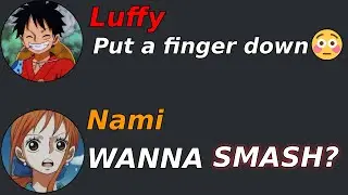 If The Strawhats Played PUT A FINGER DOWN..