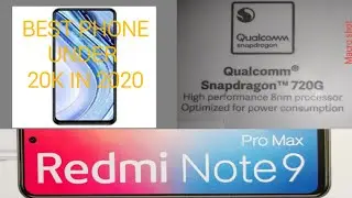 RedMiNote9ProMax Unboxing and First Impression //Huge Battery and Fast Charging //under 20k and more