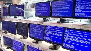 DIA de Tela AZUL da morte do WINDOWS PARA completamente EMPRESAS - Hora de migrar pro Linux